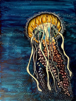 Sparkly Yellow Jellyfish (Name TBD)